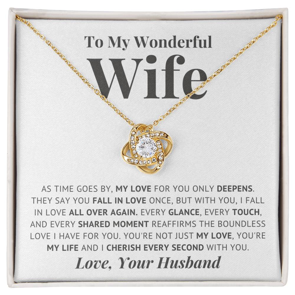 To My Wonderful Wife - As Time Goes By