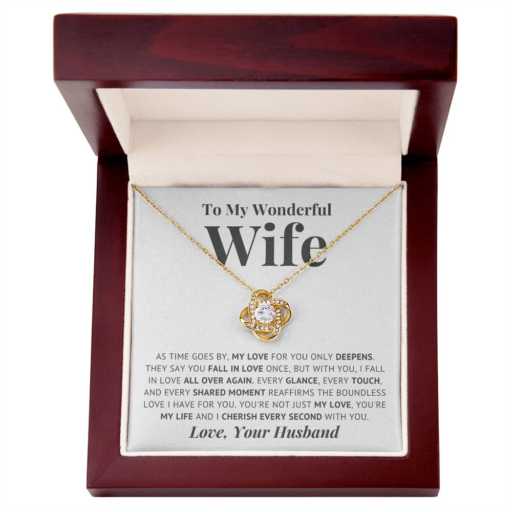 To My Wonderful Wife - As Time Goes By