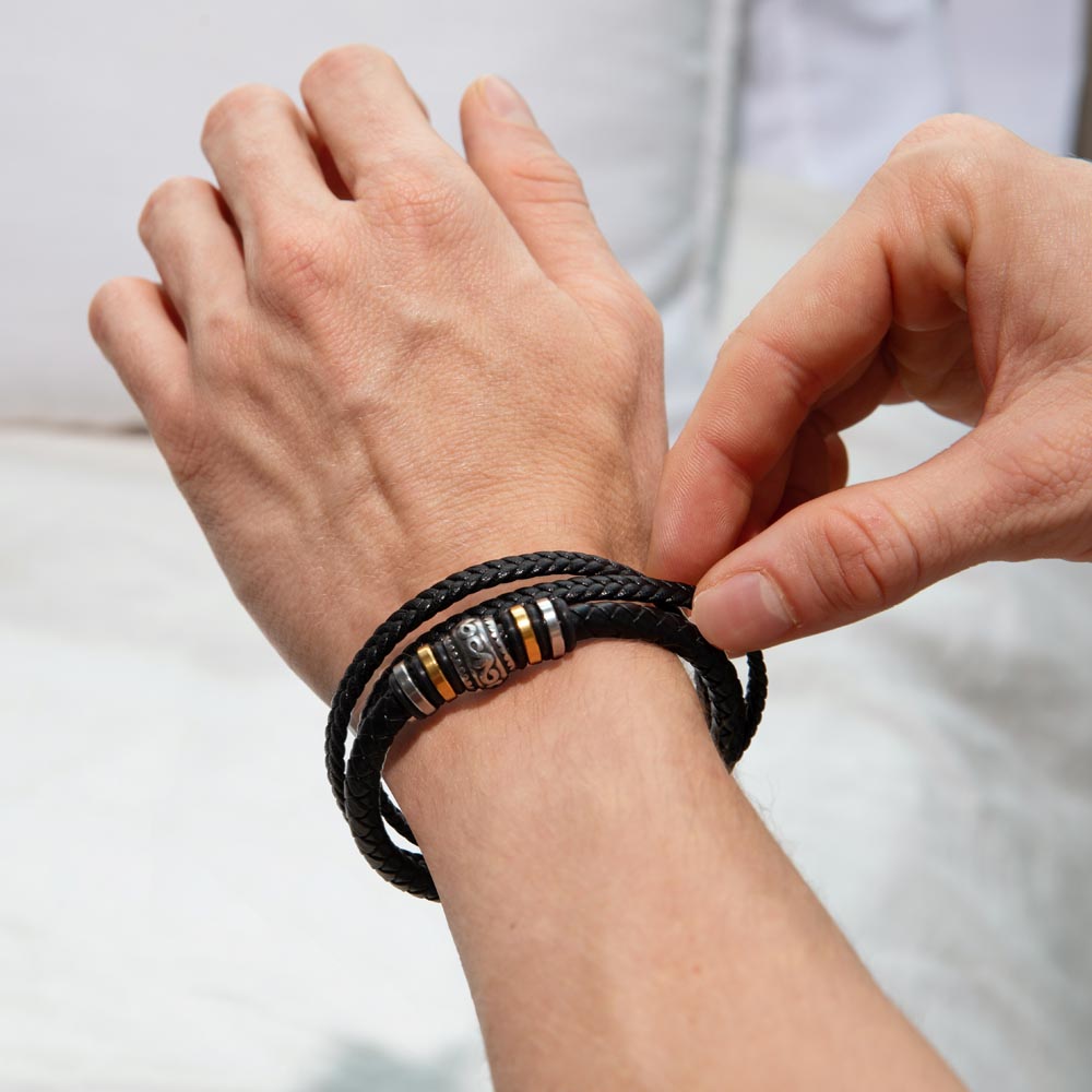 To My Son - Light Of My Life - Love You Forever Bracelet