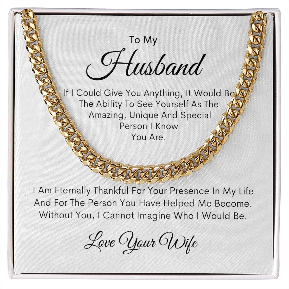 Husband - Amazing, Unique And Special Person