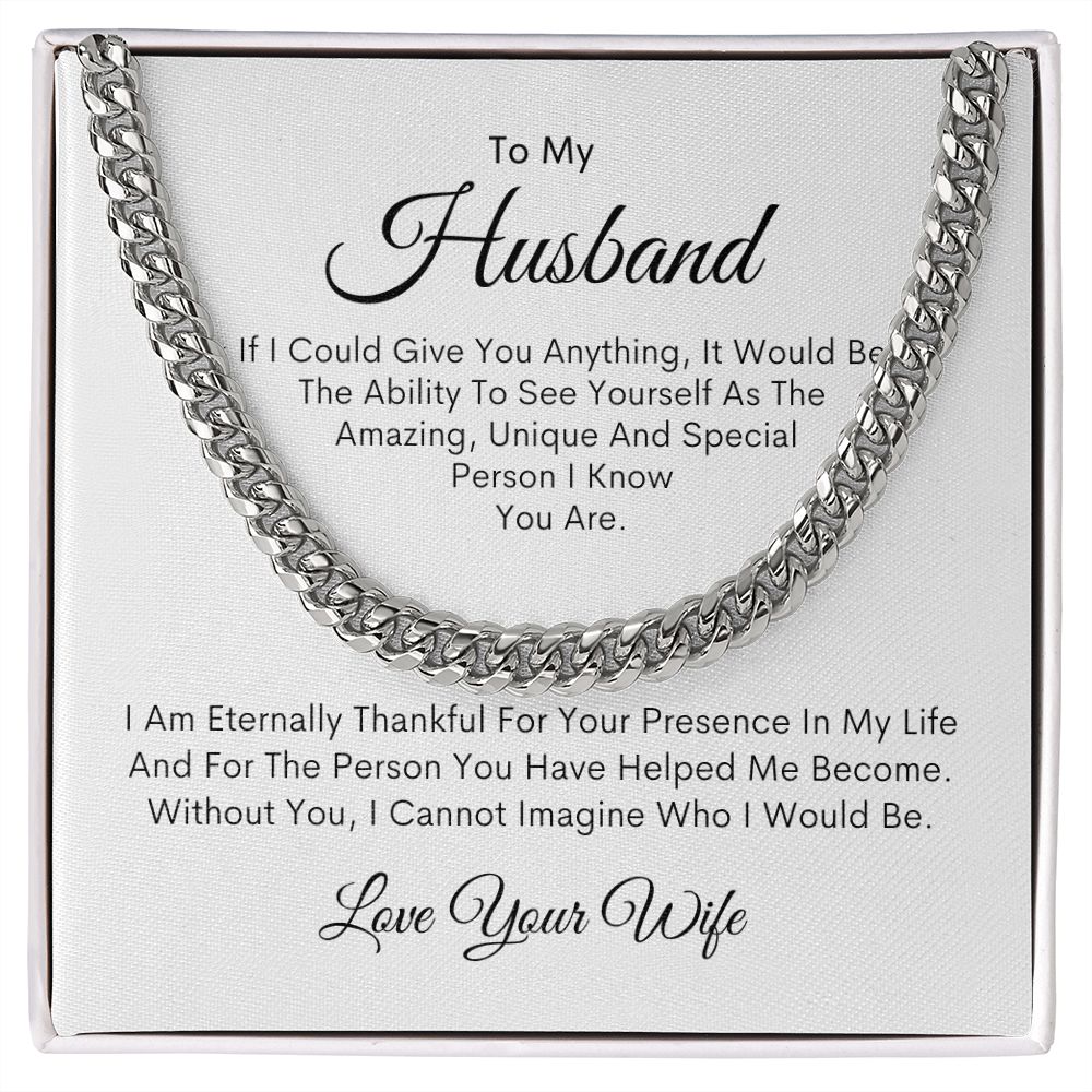 Husband - Amazing, Unique And Special Person