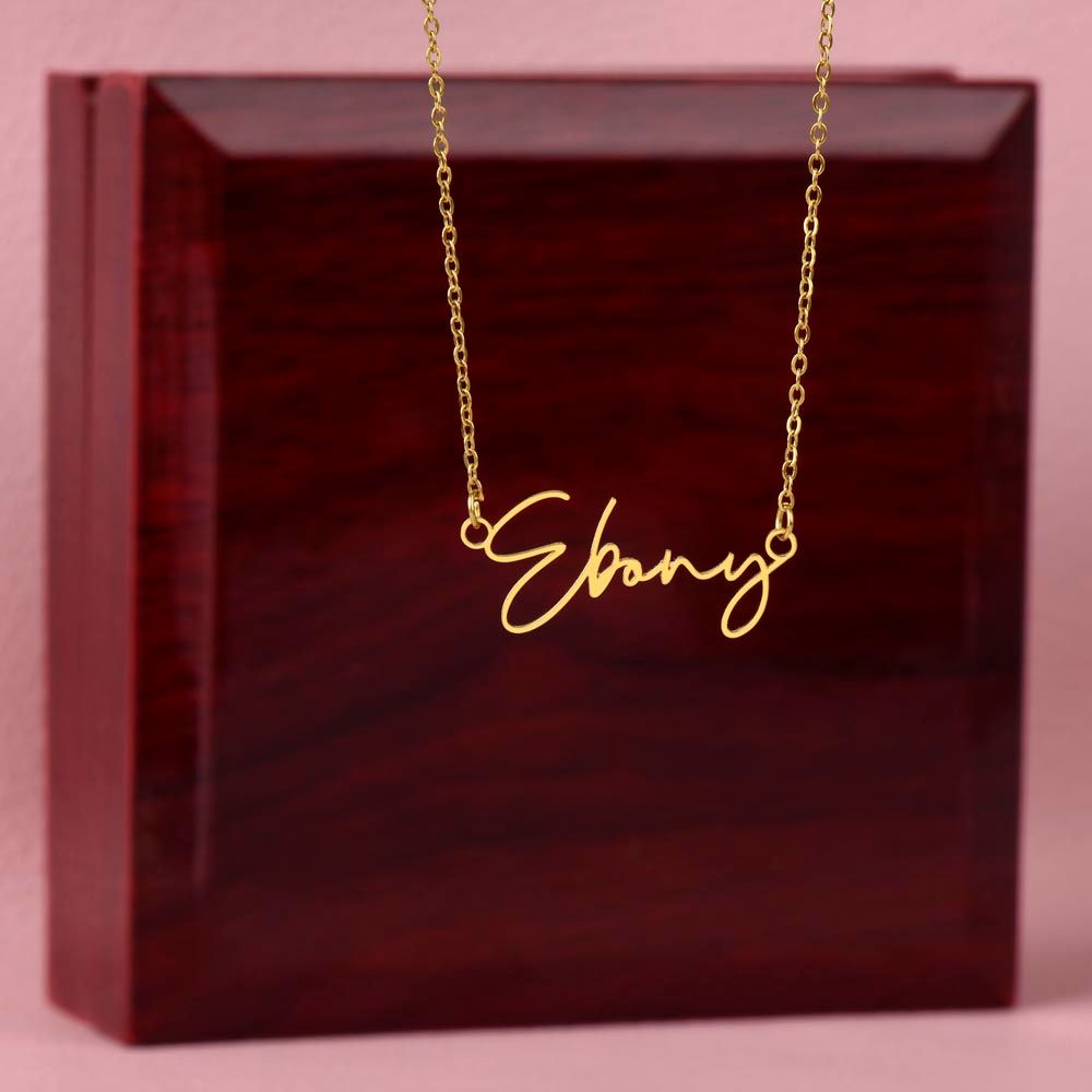 Granddaughter - Beautiful Woman - Signature Necklace