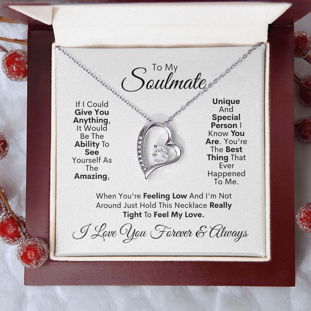 Soulmate - Feel My Love - Forever Love Necklace