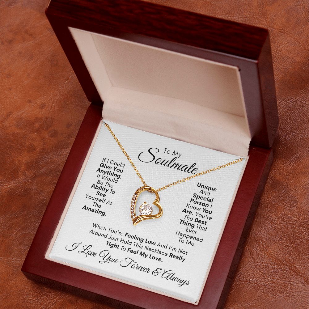 Soulmate - Feel My Love - Forever Love Necklace