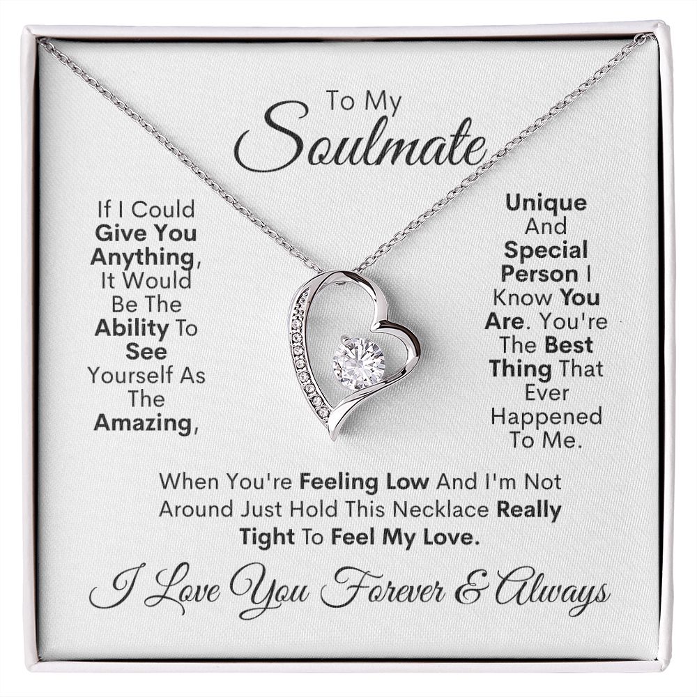 Soulmate - Feel My Love - Forever Love Necklace