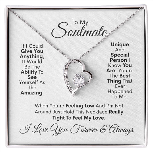 Soulmate - Feel My Love - Forever Love Necklace