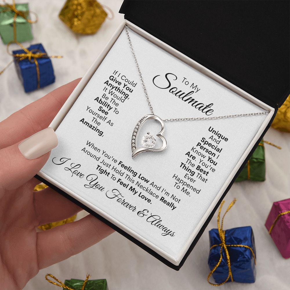 Soulmate - Feel My Love - Forever Love Necklace