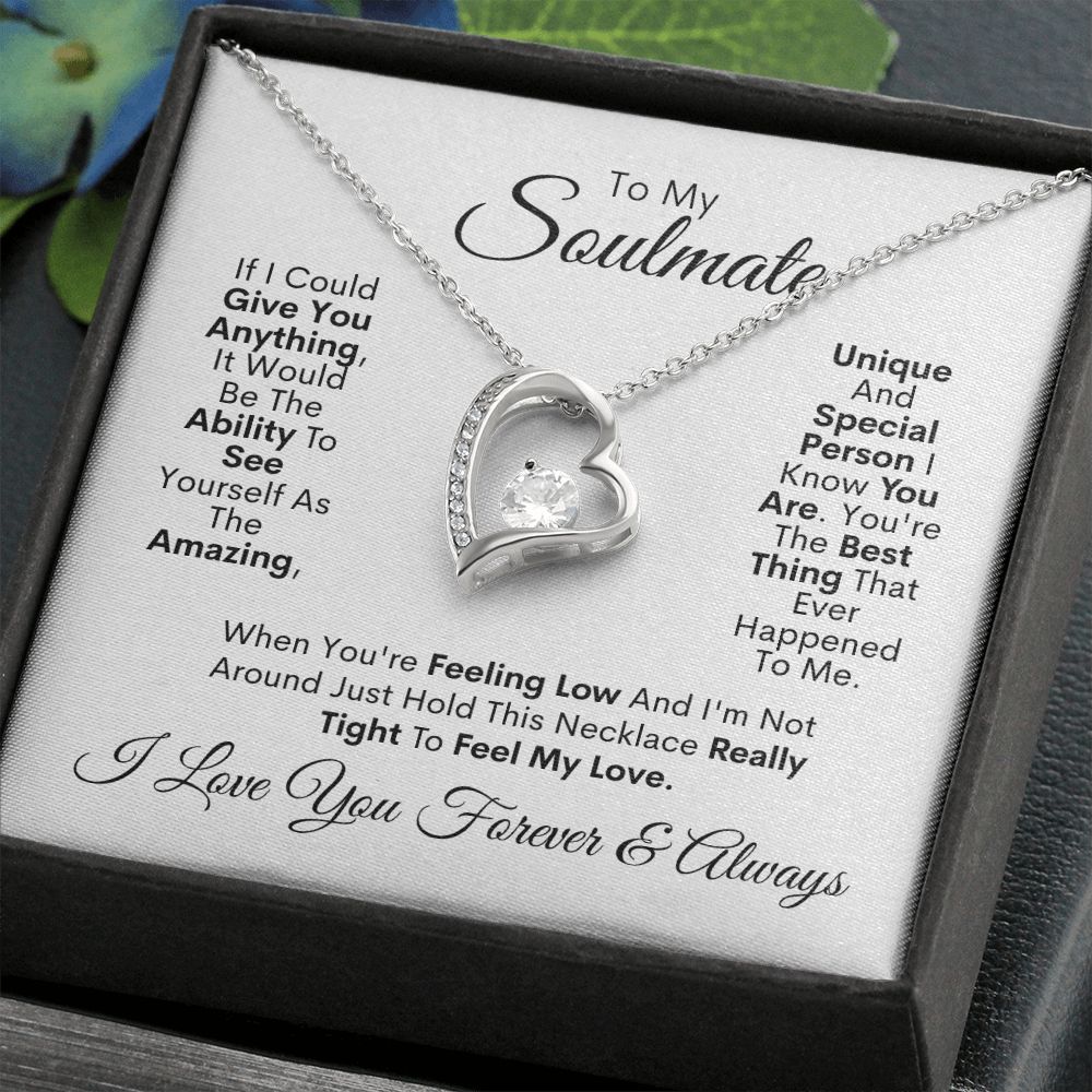 Soulmate - Feel My Love - Forever Love Necklace