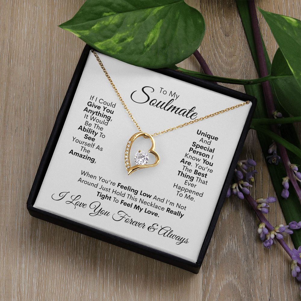 Soulmate - Feel My Love - Forever Love Necklace