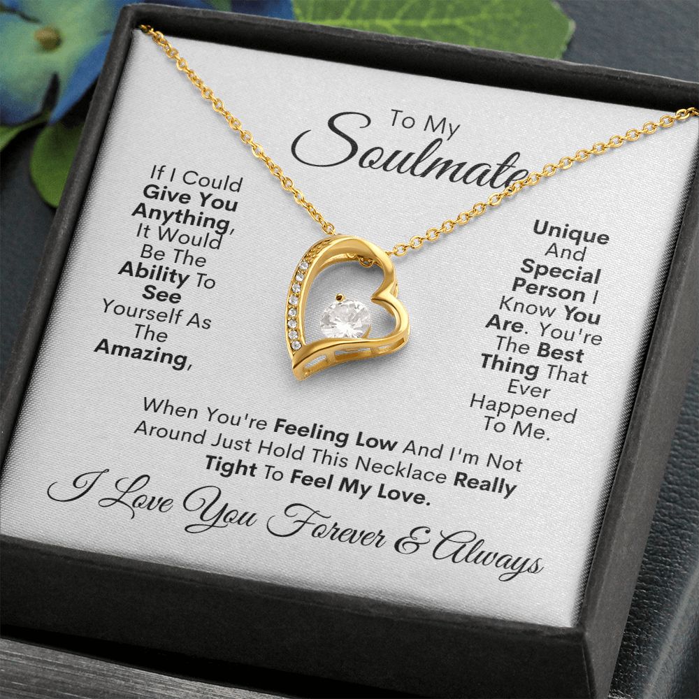 Soulmate - Feel My Love - Forever Love Necklace